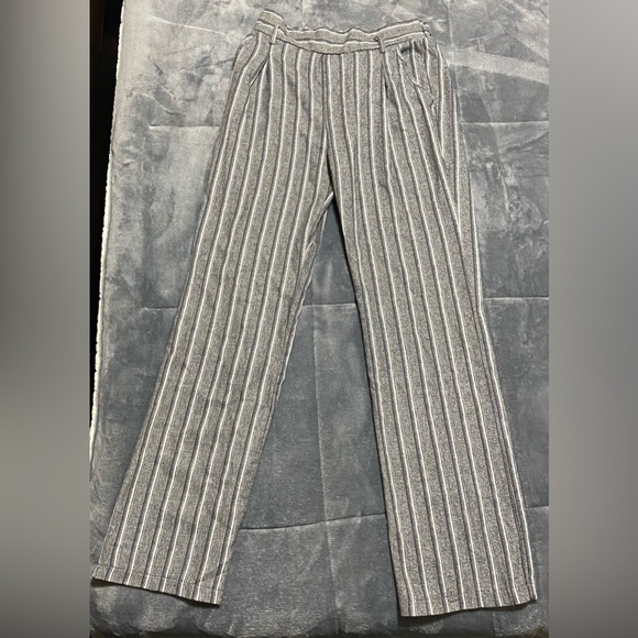 Hot Kiss Relaxed Fit Striped Slacks | Pants | Loungewear - Picture 1 of 5